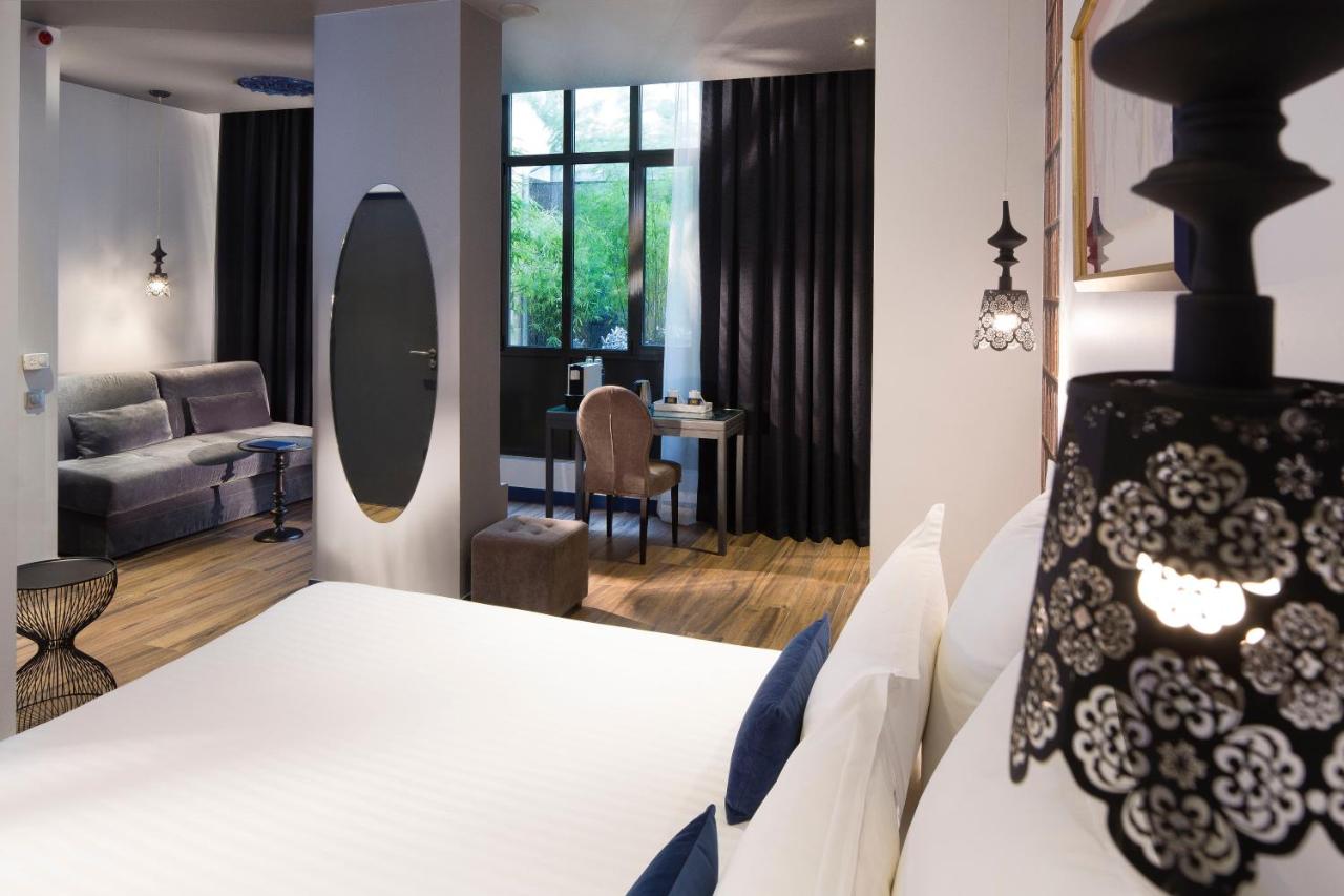 chambre hotel mademoiselle Paris ecologique
