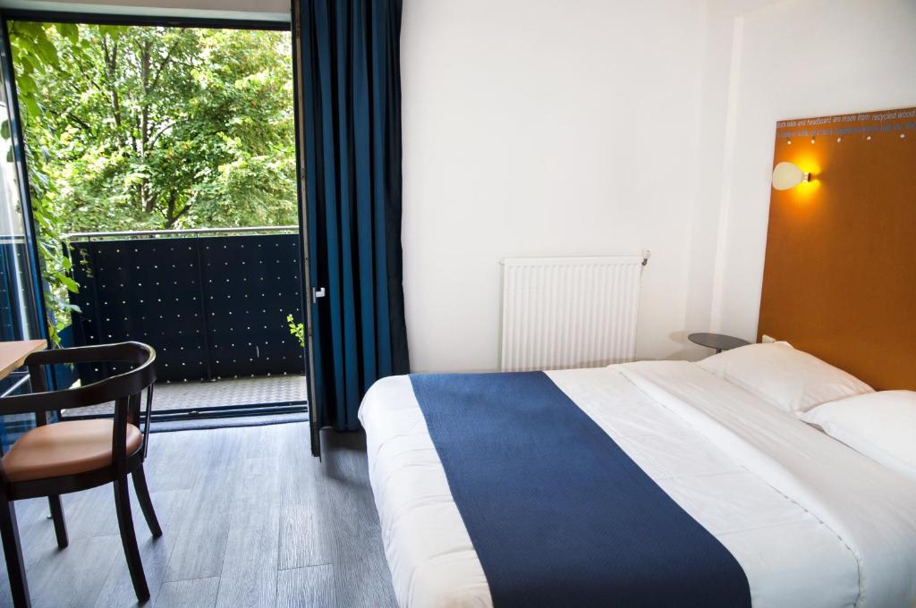 chambre hotel ecologique Paris Solar hotel